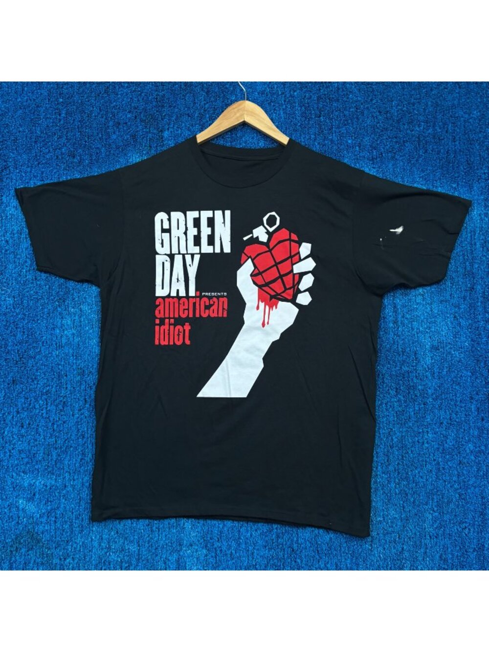 Green Day “American Idiot” Graphic T-Shirt Size Large